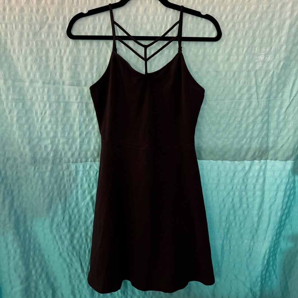 Express - mini dress - black - size Medium - casual - cute